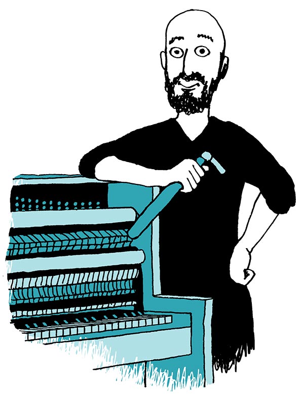 Pianonviritys Helsinki, Pianonvirittäjä Markus Pyörälä